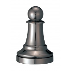 Cast Chess Pawn -Black-